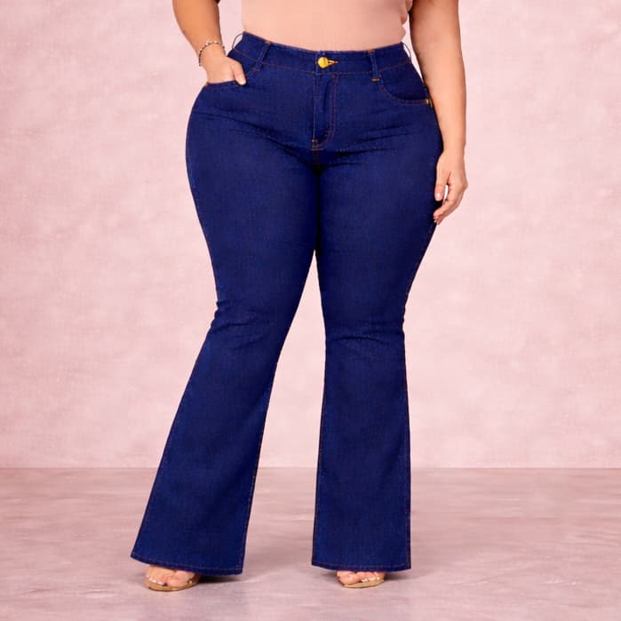 Calça Flare Preta — Festa Junina — vista 7
